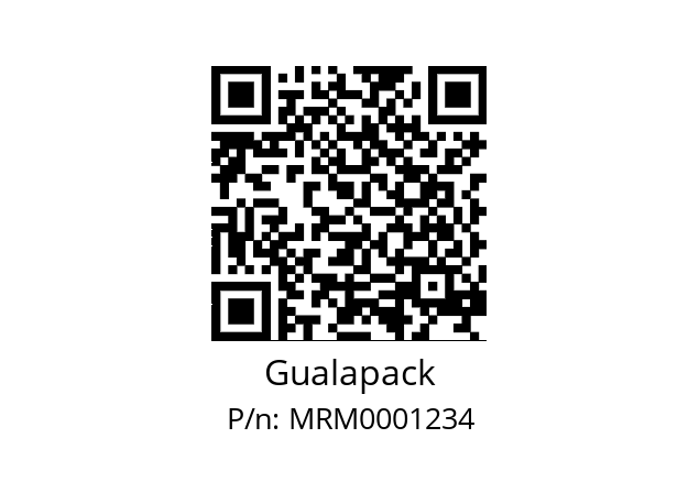   Gualapack MRM0001234