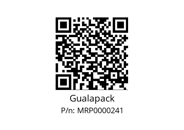   Gualapack MRP0000241