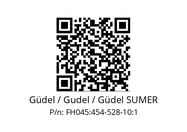   Güdel / Gudel / Güdel SUMER FH045:454-528-10:1