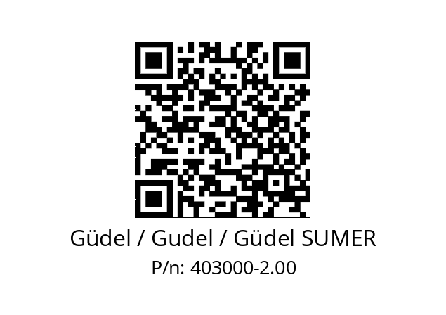   Güdel / Gudel / Güdel SUMER 403000-2.00