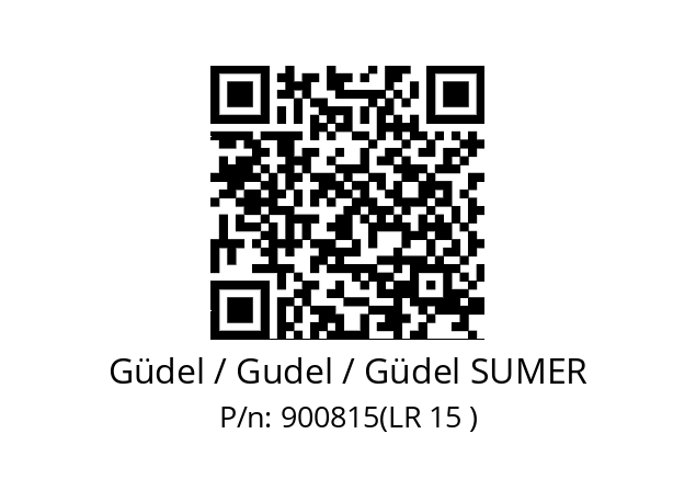   Güdel / Gudel / Güdel SUMER 900815(LR 15 )