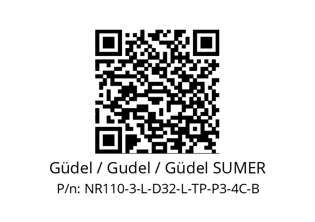   Güdel / Gudel / Güdel SUMER NR110-3-L-D32-L-TP-P3-4C-B