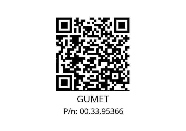   GUMET 00.33.95366