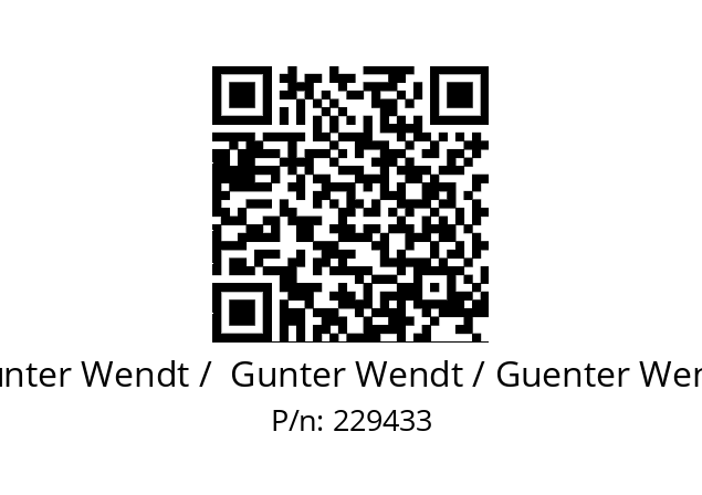   Günter Wendt /  Gunter Wendt / Guenter Wendt 229433