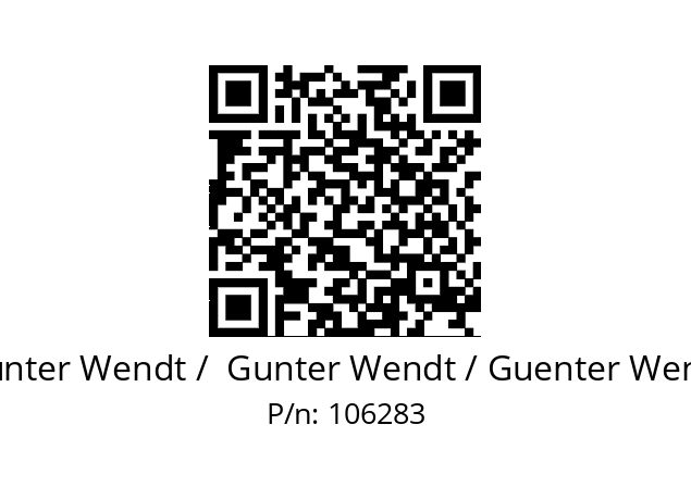   Günter Wendt /  Gunter Wendt / Guenter Wendt 106283