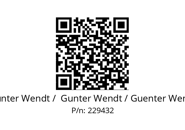   Günter Wendt /  Gunter Wendt / Guenter Wendt 229432