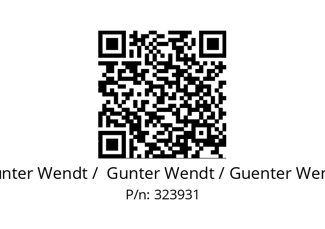   Günter Wendt /  Gunter Wendt / Guenter Wendt 323931