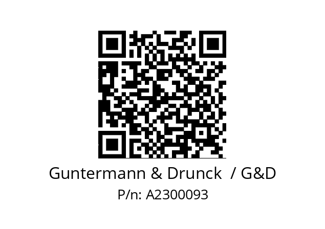   Guntermann & Drunck  / G&D A2300093