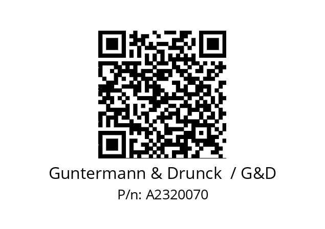   Guntermann & Drunck  / G&D A2320070