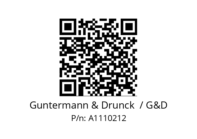   Guntermann & Drunck  / G&D A1110212