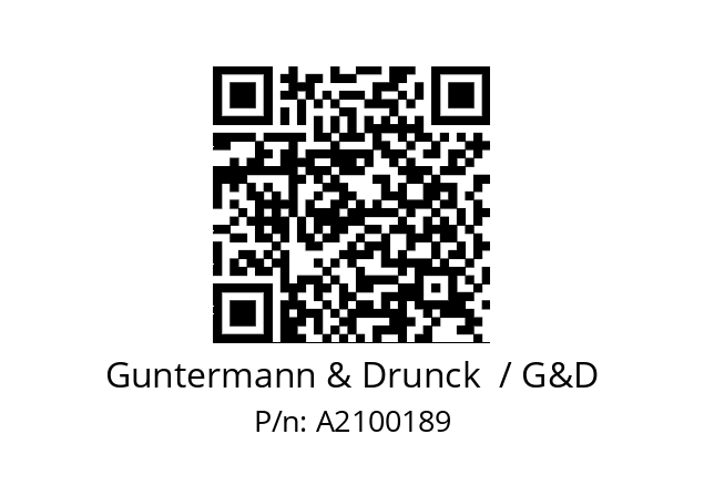   Guntermann & Drunck  / G&D A2100189