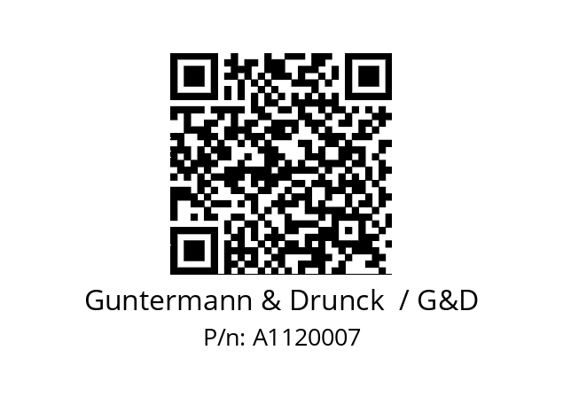   Guntermann & Drunck  / G&D A1120007