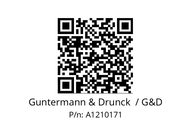   Guntermann & Drunck  / G&D A1210171