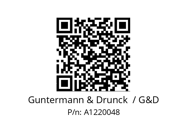   Guntermann & Drunck  / G&D A1220048