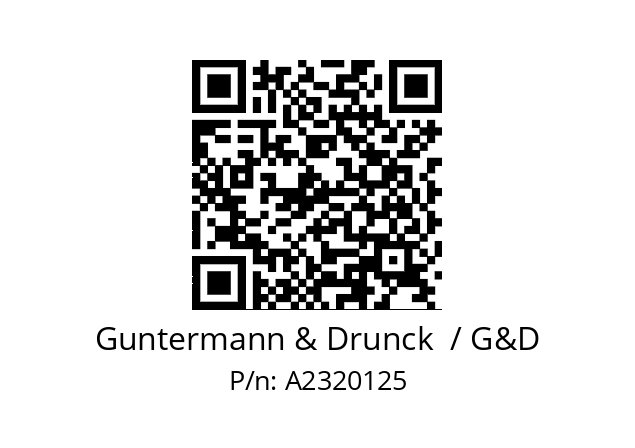   Guntermann & Drunck  / G&D A2320125