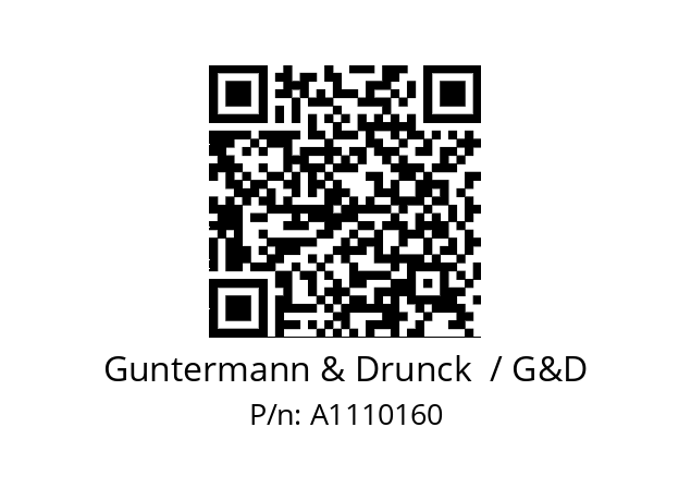   Guntermann & Drunck  / G&D A1110160