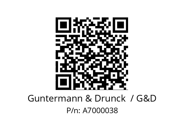   Guntermann & Drunck  / G&D A7000038