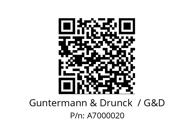   Guntermann & Drunck  / G&D A7000020