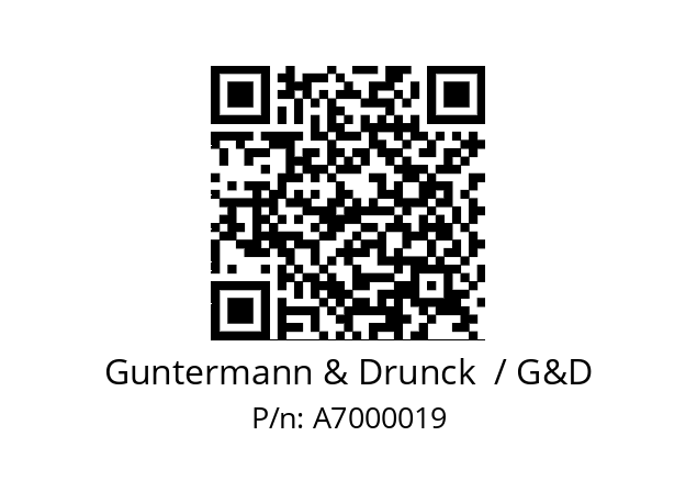   Guntermann & Drunck  / G&D A7000019