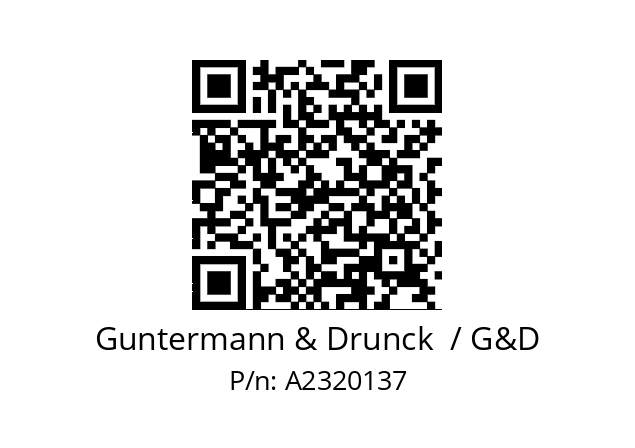   Guntermann & Drunck  / G&D A2320137