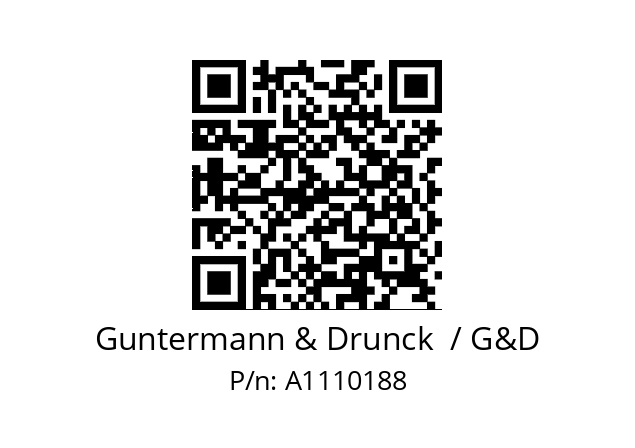   Guntermann & Drunck  / G&D A1110188