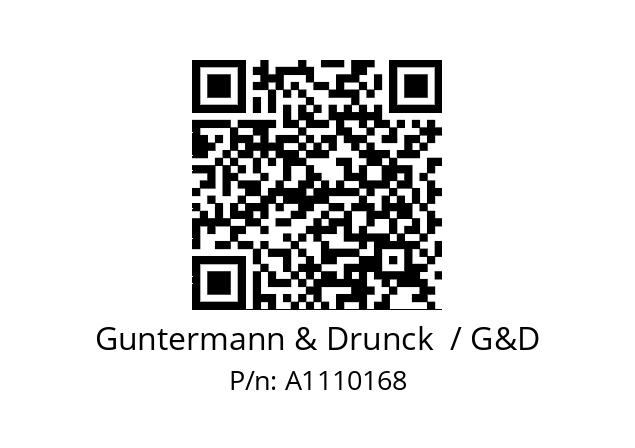   Guntermann & Drunck  / G&D A1110168