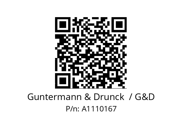   Guntermann & Drunck  / G&D A1110167