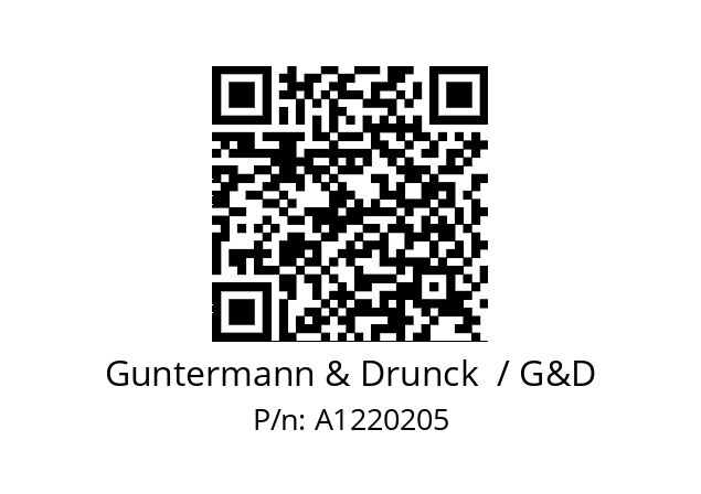   Guntermann & Drunck  / G&D A1220205