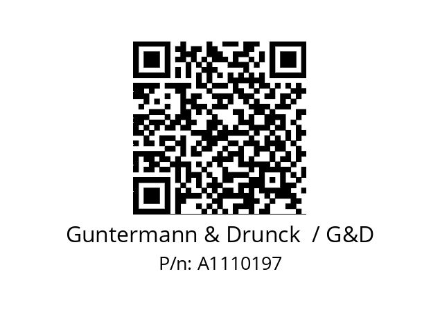   Guntermann & Drunck  / G&D A1110197