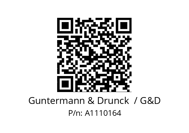   Guntermann & Drunck  / G&D A1110164