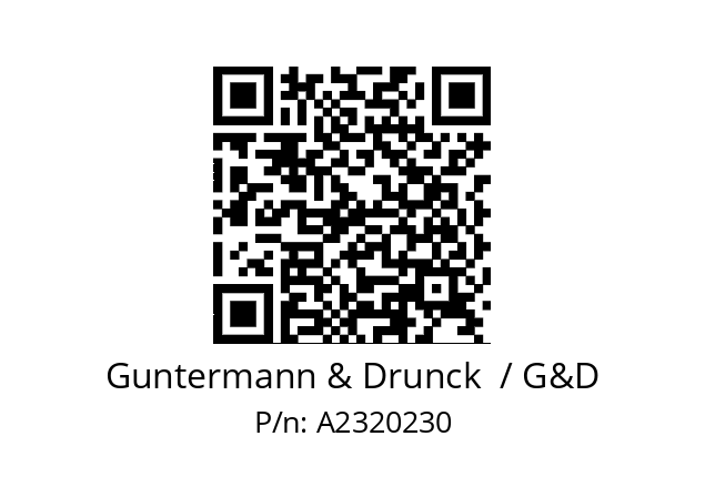   Guntermann & Drunck  / G&D A2320230