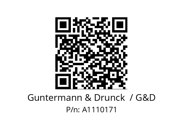   Guntermann & Drunck  / G&D A1110171