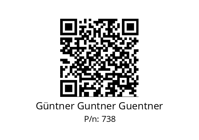   Güntner Guntner Guentner 738