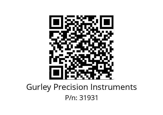   Gurley Precision Instruments 31931