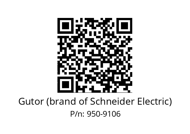   Gutor (brand of Schneider Electric) 950-9106