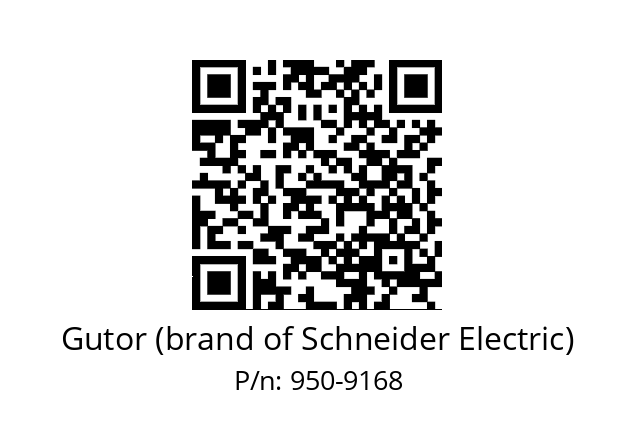   Gutor (brand of Schneider Electric) 950-9168