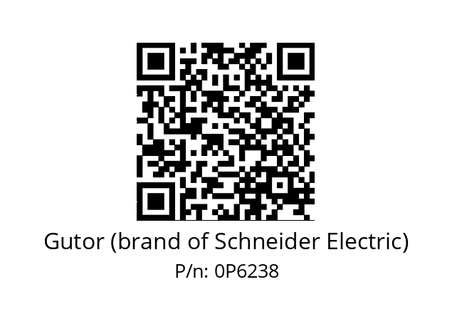   Gutor (brand of Schneider Electric) 0P6238