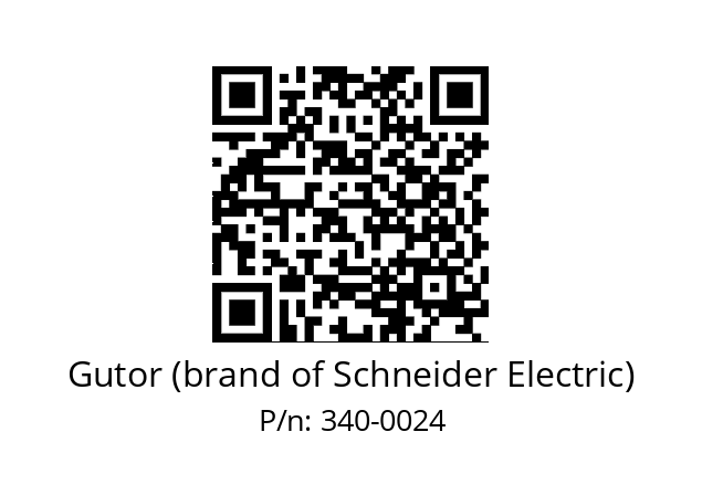   Gutor (brand of Schneider Electric) 340-0024