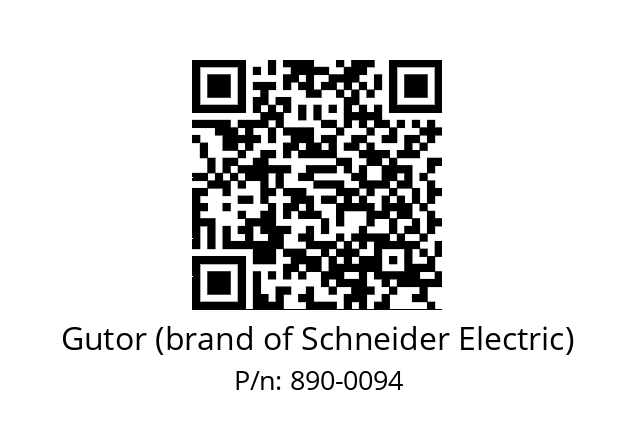   Gutor (brand of Schneider Electric) 890-0094