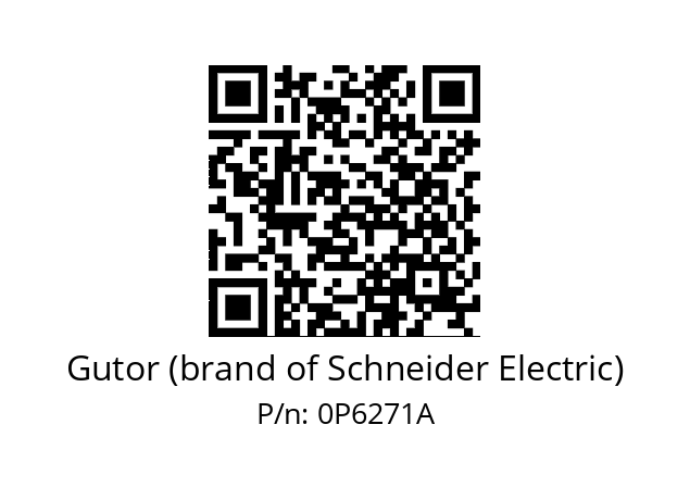   Gutor (brand of Schneider Electric) 0P6271A