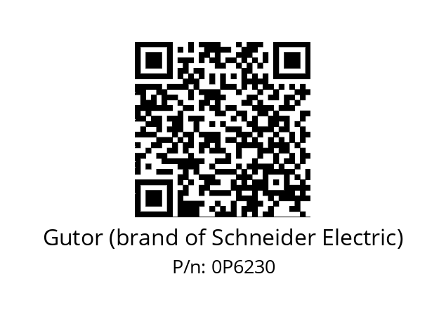   Gutor (brand of Schneider Electric) 0P6230