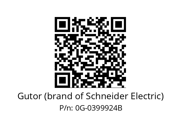   Gutor (brand of Schneider Electric) 0G-0399924B