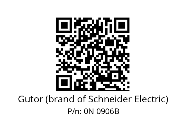   Gutor (brand of Schneider Electric) 0N-0906B