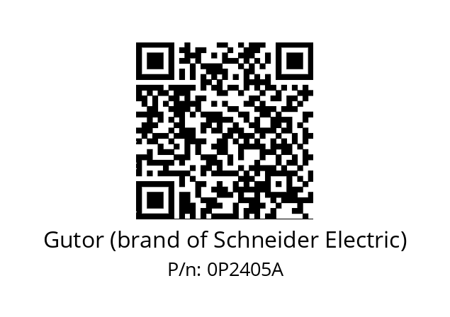   Gutor (brand of Schneider Electric) 0P2405A