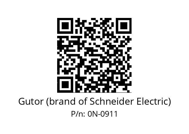   Gutor (brand of Schneider Electric) 0N-0911