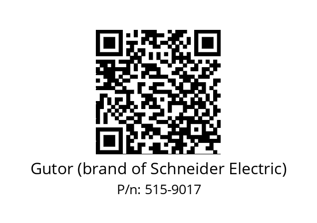   Gutor (brand of Schneider Electric) 515-9017