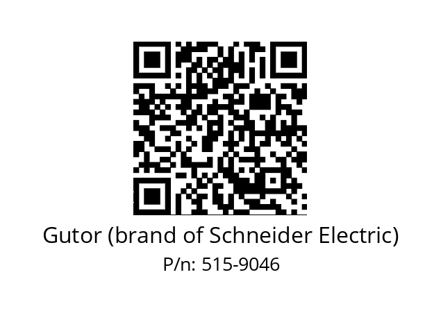   Gutor (brand of Schneider Electric) 515-9046