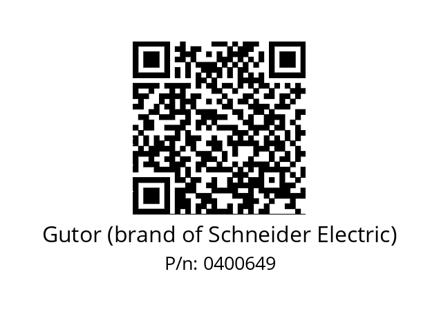   Gutor (brand of Schneider Electric) 0400649