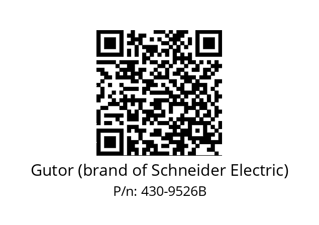   Gutor (brand of Schneider Electric) 430-9526B