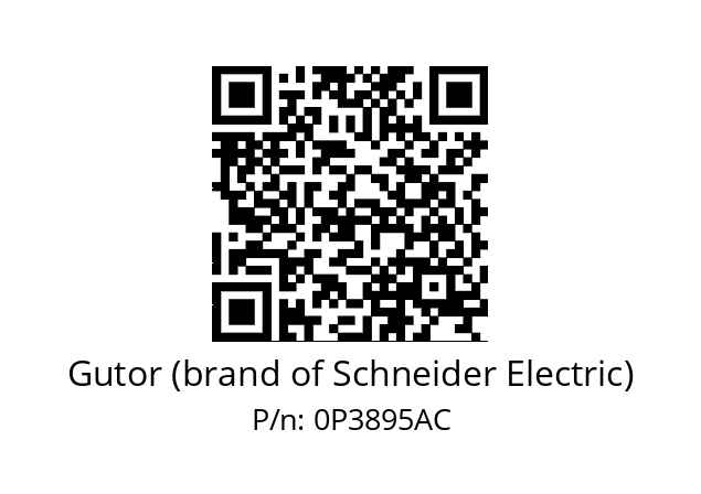   Gutor (brand of Schneider Electric) 0P3895AC